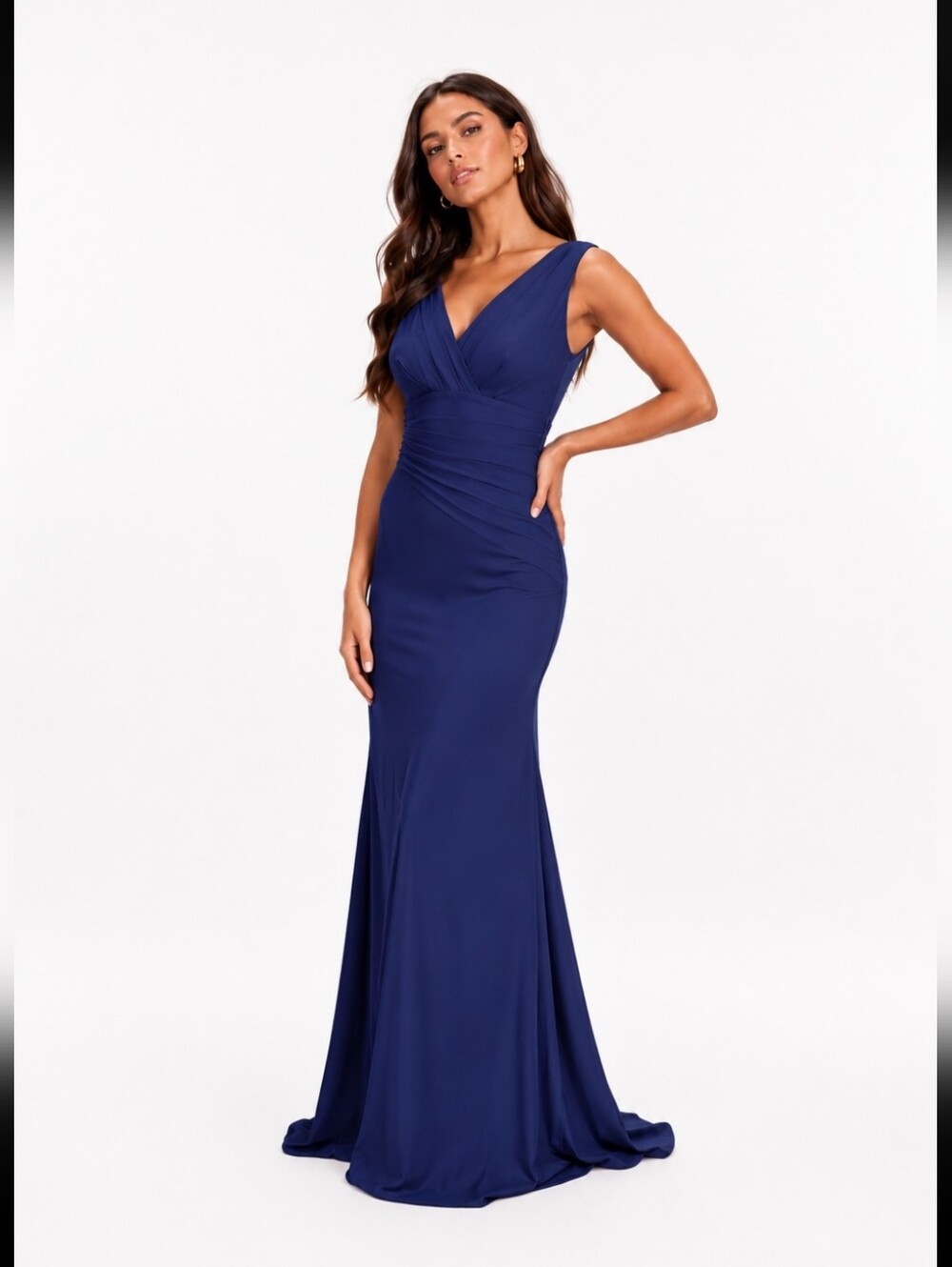Rene‎ Ruiz Navy Gown